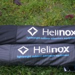 Helinox Cot One und Helinox Cot Lite im packbeutel