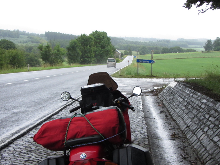 Regen von Bonn bis Limoges