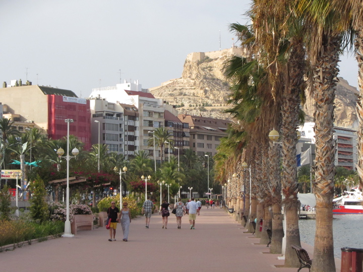 Promenade von Alicante