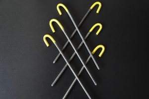 Stahl-Heringe mit gelben Kopf